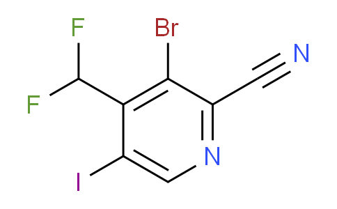 AM127010 | 1805010-63-2 | 3-Bromo-2-cyano-4-(difluoromethyl)-5-iodopyridine