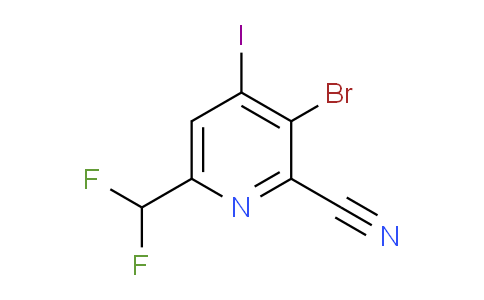 AM127012 | 1805398-95-1 | 3-Bromo-2-cyano-6-(difluoromethyl)-4-iodopyridine