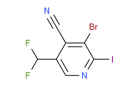 AM127014 | 1806841-68-8 | 3-Bromo-4-cyano-5-(difluoromethyl)-2-iodopyridine