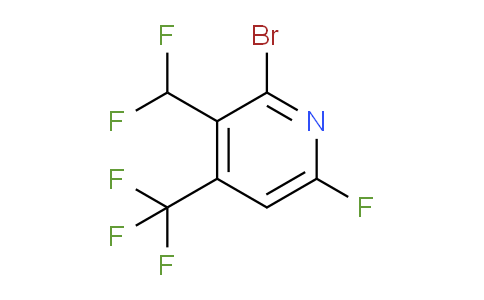 AM127020 | 1806066-45-4 | 2-Bromo-3-(difluoromethyl)-6-fluoro-4-(trifluoromethyl)pyridine