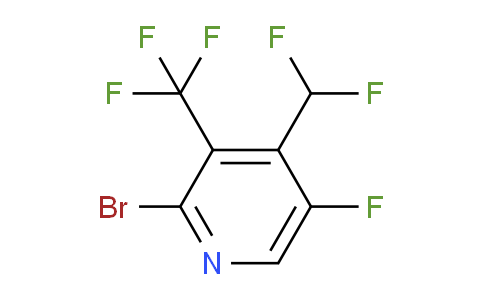 AM127022 | 1806829-88-8 | 2-Bromo-4-(difluoromethyl)-5-fluoro-3-(trifluoromethyl)pyridine