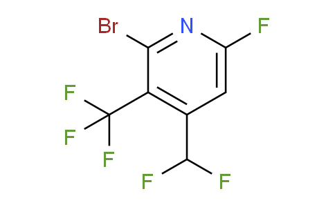 AM127023 | 1804636-77-8 | 2-Bromo-4-(difluoromethyl)-6-fluoro-3-(trifluoromethyl)pyridine
