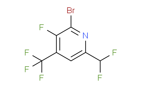 AM127027 | 1805342-52-2 | 2-Bromo-6-(difluoromethyl)-3-fluoro-4-(trifluoromethyl)pyridine