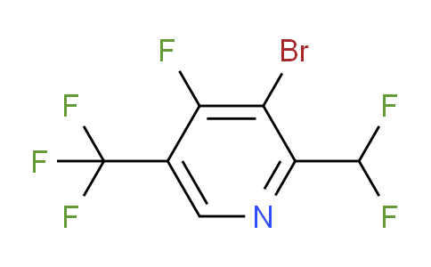 AM127030 | 1806830-15-8 | 3-Bromo-2-(difluoromethyl)-4-fluoro-5-(trifluoromethyl)pyridine
