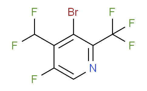 AM127034 | 1804847-29-7 | 3-Bromo-4-(difluoromethyl)-5-fluoro-2-(trifluoromethyl)pyridine