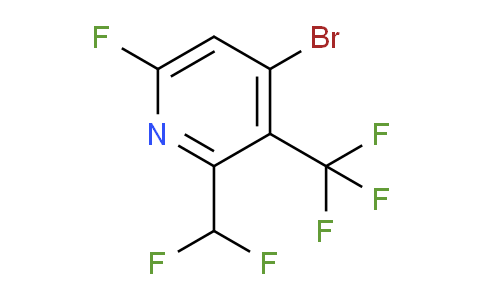 AM127041 | 1806830-38-5 | 4-Bromo-2-(difluoromethyl)-6-fluoro-3-(trifluoromethyl)pyridine