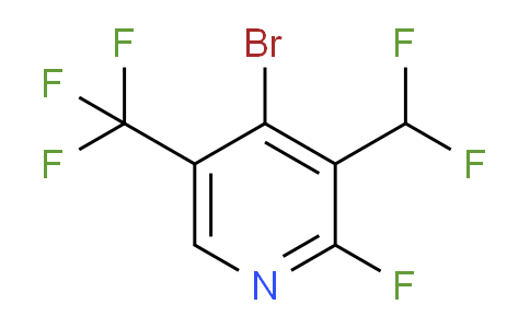 AM127042 | 1804495-22-4 | 4-Bromo-3-(difluoromethyl)-2-fluoro-5-(trifluoromethyl)pyridine