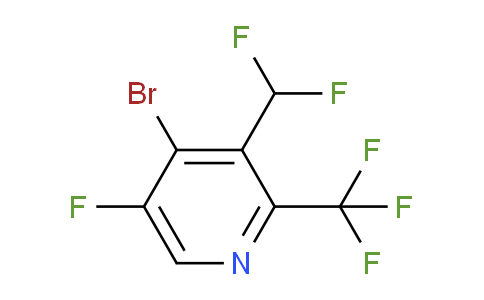 AM127043 | 1804847-74-2 | 4-Bromo-3-(difluoromethyl)-5-fluoro-2-(trifluoromethyl)pyridine