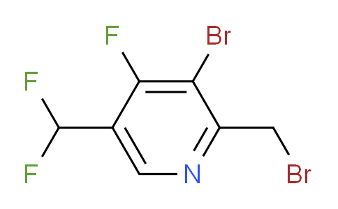 AM127046 | 1806994-85-3 | 3-Bromo-2-(bromomethyl)-5-(difluoromethyl)-4-fluoropyridine