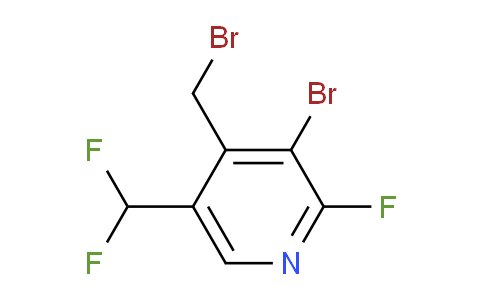 AM127049 | 1805349-36-3 | 3-Bromo-4-(bromomethyl)-5-(difluoromethyl)-2-fluoropyridine