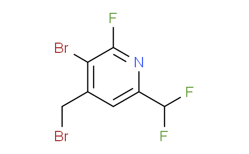 AM127050 | 1806909-98-7 | 3-Bromo-4-(bromomethyl)-6-(difluoromethyl)-2-fluoropyridine