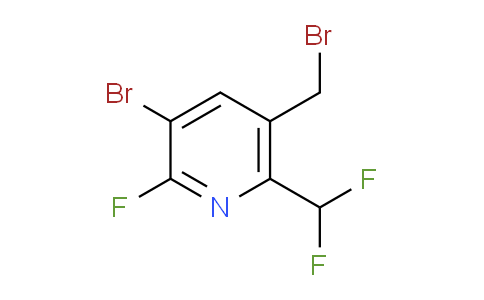 AM127053 | 1806065-12-2 | 3-Bromo-5-(bromomethyl)-6-(difluoromethyl)-2-fluoropyridine