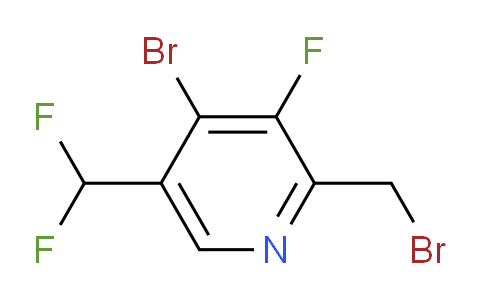 AM127055 | 1806995-26-5 | 4-Bromo-2-(bromomethyl)-5-(difluoromethyl)-3-fluoropyridine