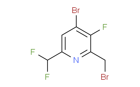 AM127056 | 1806910-17-7 | 4-Bromo-2-(bromomethyl)-6-(difluoromethyl)-3-fluoropyridine