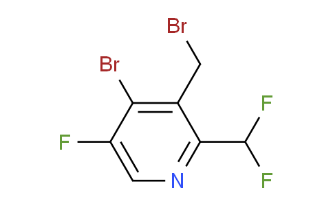 AM127057 | 1806065-20-2 | 4-Bromo-3-(bromomethyl)-2-(difluoromethyl)-5-fluoropyridine