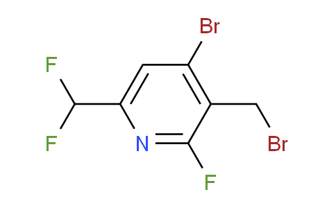 AM127059 | 1806910-28-0 | 4-Bromo-3-(bromomethyl)-6-(difluoromethyl)-2-fluoropyridine