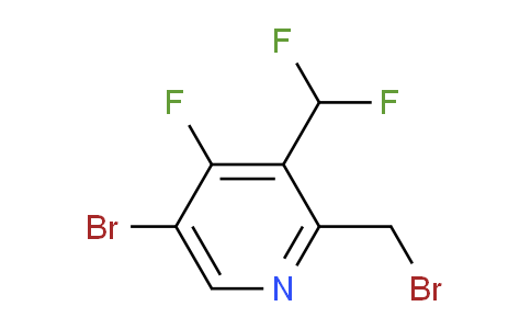 AM127060 | 1805366-66-8 | 5-Bromo-2-(bromomethyl)-3-(difluoromethyl)-4-fluoropyridine