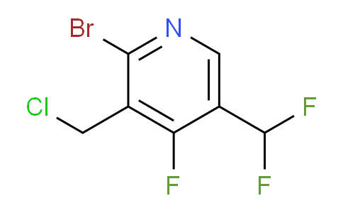 AM127064 | 1806995-47-0 | 2-Bromo-3-(chloromethyl)-5-(difluoromethyl)-4-fluoropyridine