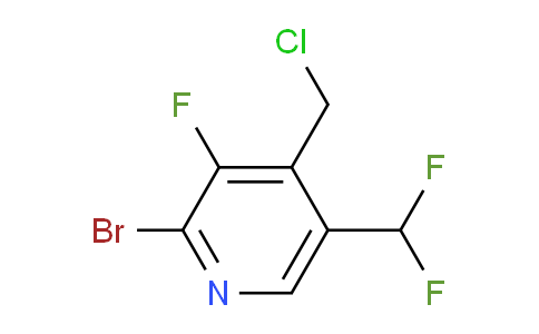 AM127067 | 1806910-70-2 | 2-Bromo-4-(chloromethyl)-5-(difluoromethyl)-3-fluoropyridine
