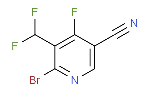 AM127069 | 1805366-52-2 | 2-Bromo-5-cyano-3-(difluoromethyl)-4-fluoropyridine