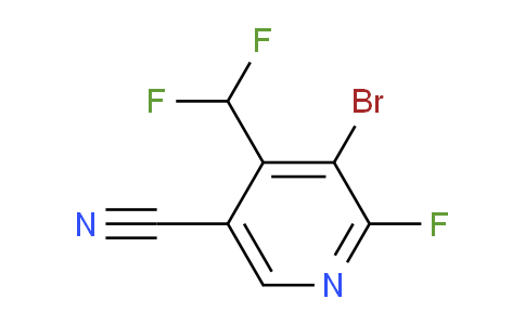 AM127082 | 1806042-00-1 | 3-Bromo-5-cyano-4-(difluoromethyl)-2-fluoropyridine