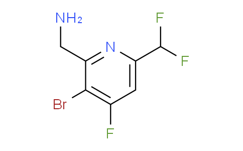 AM127084 | 1804636-03-0 | 2-(Aminomethyl)-3-bromo-6-(difluoromethyl)-4-fluoropyridine