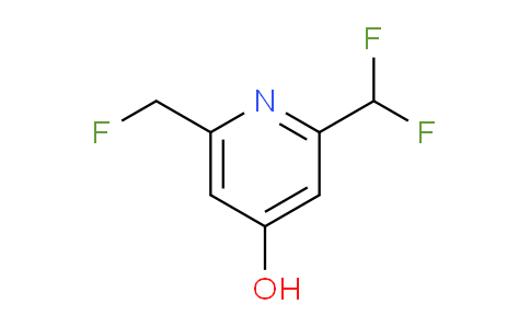2-(Difluoromethyl)-6-(fluoromethyl)-4-hydroxypyridine