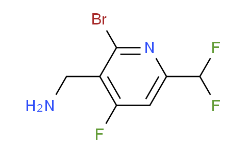AM127096 | 1805396-16-0 | 3-(Aminomethyl)-2-bromo-6-(difluoromethyl)-4-fluoropyridine