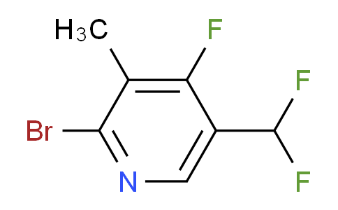 AM127104 | 1805395-24-7 | 2-Bromo-5-(difluoromethyl)-4-fluoro-3-methylpyridine