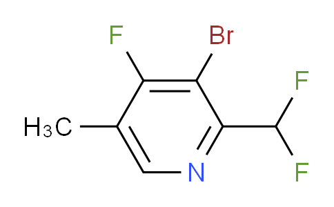 AM127109 | 1804846-02-3 | 3-Bromo-2-(difluoromethyl)-4-fluoro-5-methylpyridine