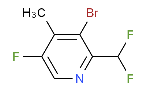 AM127110 | 1804846-12-5 | 3-Bromo-2-(difluoromethyl)-5-fluoro-4-methylpyridine