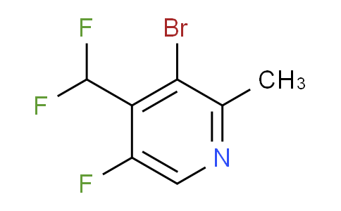 AM127113 | 1805334-98-8 | 3-Bromo-4-(difluoromethyl)-5-fluoro-2-methylpyridine