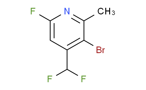 AM127114 | 1806829-19-5 | 3-Bromo-4-(difluoromethyl)-6-fluoro-2-methylpyridine