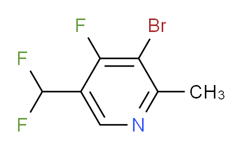 AM127116 | 1806992-84-6 | 3-Bromo-5-(difluoromethyl)-4-fluoro-2-methylpyridine