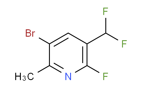 AM127117 | 1805370-85-7 | 3-Bromo-5-(difluoromethyl)-6-fluoro-2-methylpyridine