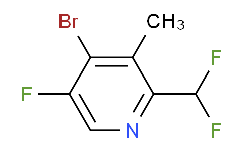 AM127119 | 1806829-28-6 | 4-Bromo-2-(difluoromethyl)-5-fluoro-3-methylpyridine