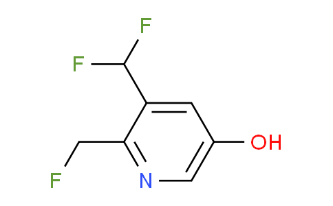 3-(Difluoromethyl)-2-(fluoromethyl)-5-hydroxypyridine