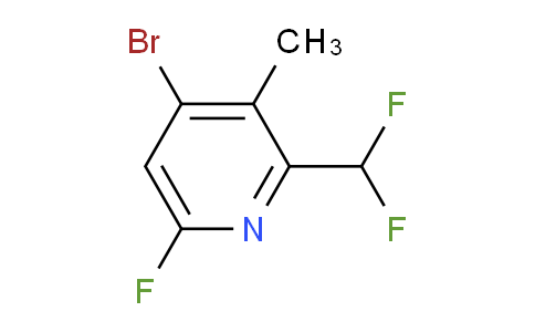 AM127120 | 1806829-32-2 | 4-Bromo-2-(difluoromethyl)-6-fluoro-3-methylpyridine