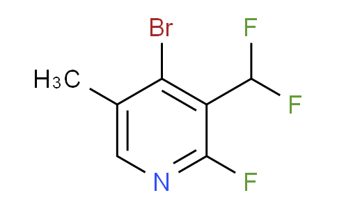 AM127121 | 1805370-89-1 | 4-Bromo-3-(difluoromethyl)-2-fluoro-5-methylpyridine