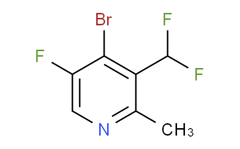 AM127122 | 1806907-32-3 | 4-Bromo-3-(difluoromethyl)-5-fluoro-2-methylpyridine