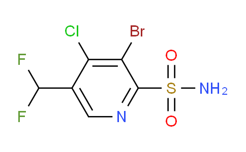 AM127123 | 1805237-71-1 | 3-Bromo-4-chloro-5-(difluoromethyl)pyridine-2-sulfonamide