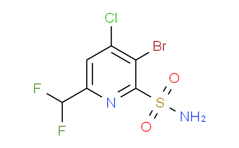 AM127124 | 1806991-95-6 | 3-Bromo-4-chloro-6-(difluoromethyl)pyridine-2-sulfonamide