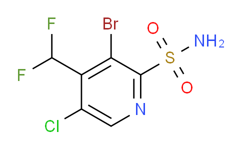 AM127126 | 1805237-78-8 | 3-Bromo-5-chloro-4-(difluoromethyl)pyridine-2-sulfonamide