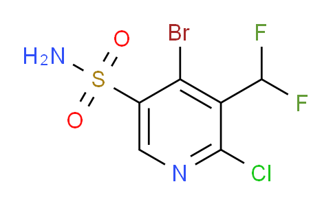 AM127128 | 1805162-90-6 | 4-Bromo-2-chloro-3-(difluoromethyl)pyridine-5-sulfonamide