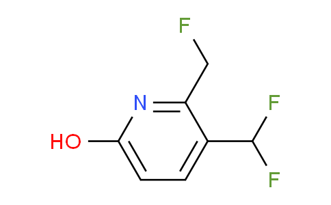 3-(Difluoromethyl)-2-(fluoromethyl)-6-hydroxypyridine