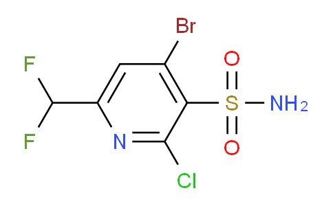 AM127130 | 1805162-95-1 | 4-Bromo-2-chloro-6-(difluoromethyl)pyridine-3-sulfonamide