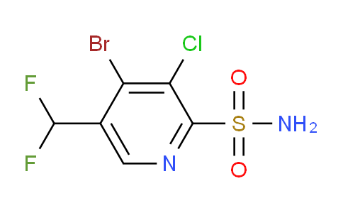 AM127132 | 1806845-94-2 | 4-Bromo-3-chloro-5-(difluoromethyl)pyridine-2-sulfonamide