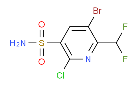 AM127136 | 1806041-83-7 | 3-Bromo-6-chloro-2-(difluoromethyl)pyridine-5-sulfonamide