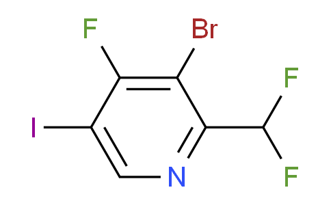 AM127138 | 1805393-95-6 | 3-Bromo-2-(difluoromethyl)-4-fluoro-5-iodopyridine