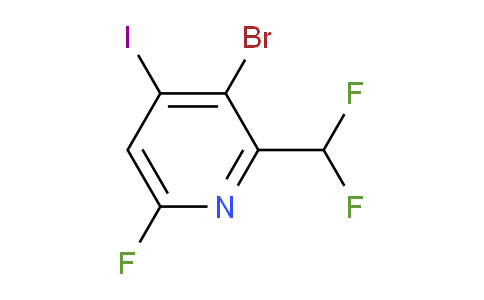 AM127140 | 1805394-03-9 | 3-Bromo-2-(difluoromethyl)-6-fluoro-4-iodopyridine